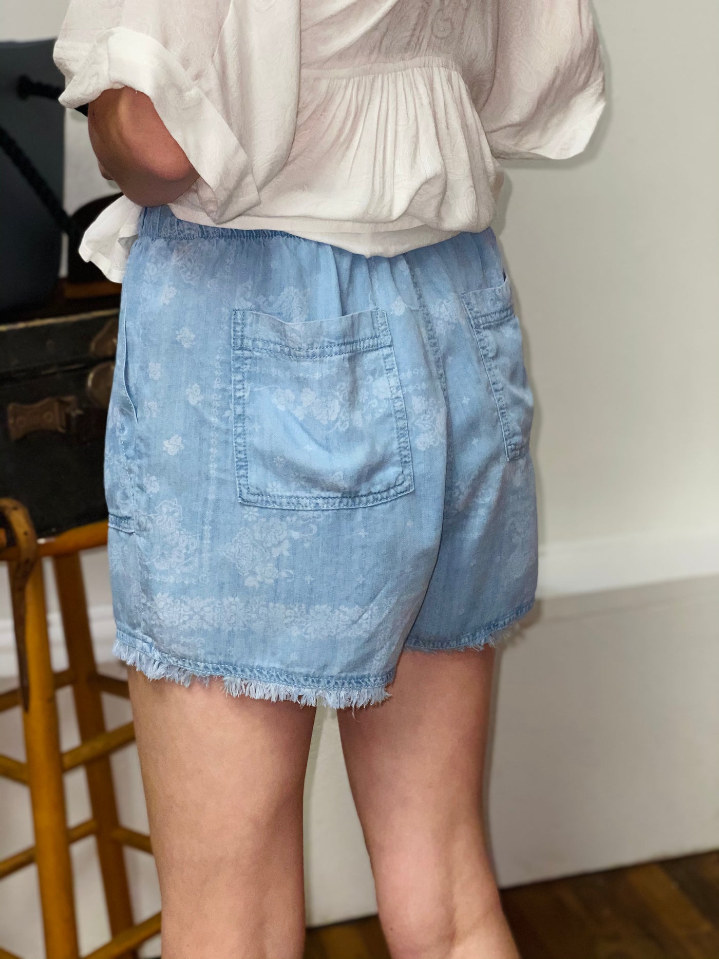 Simone Bandana Shorts VELVET HEART-Bottoms and Jeans-Anatomy Clothing Boutique in Brenham, Texas