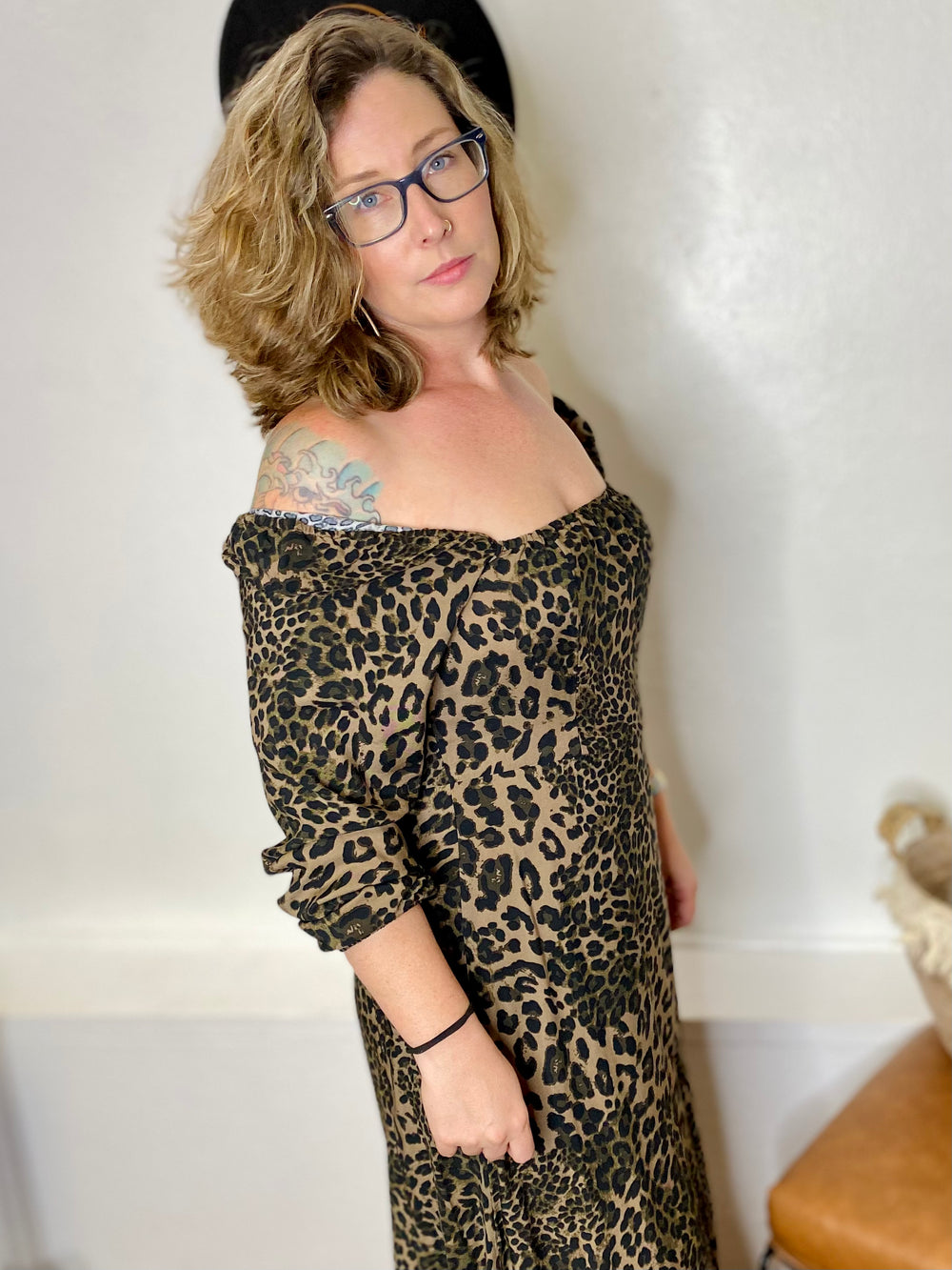 Isabelle Leopard Cub Dress DEAR JOHN-Dresses-Anatomy Clothing Boutique in Brenham, Texas