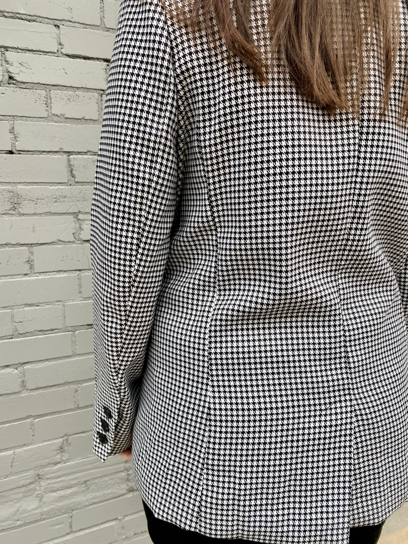 Chelsea Houndstooth Blazer LUCY PARIS-Tops-Anatomy Clothing Boutique in Brenham, Texas