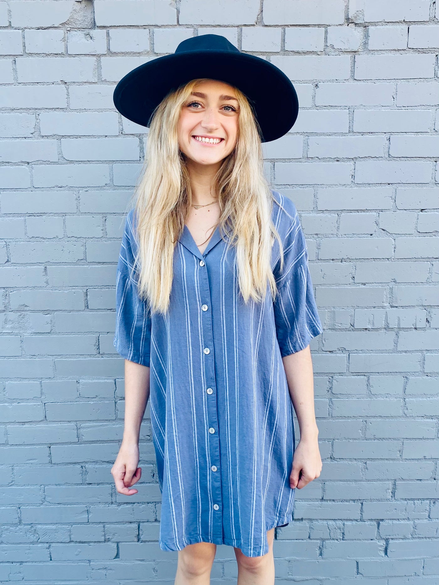 James Easy Striped Dress Z SUPPLY-Dresses-Anatomy Clothing Boutique in Brenham, Texas