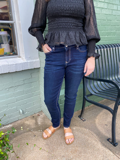 Gisele Skinny Jean DEAR JOHN - Cameron-Bottoms and Jeans-Anatomy Clothing Boutique in Brenham, Texas