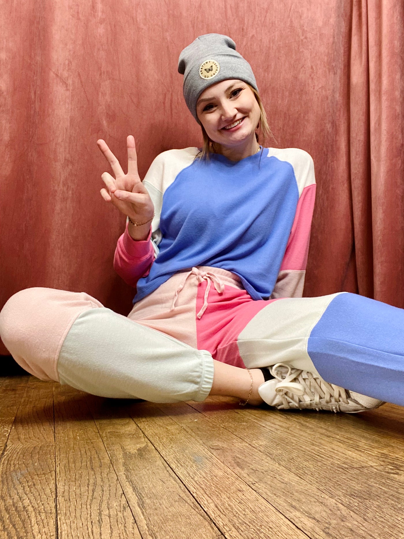 Color Block Jogger Pants Z SUPPLY-bottoms and jeans-Anatomy Clothing Boutique in Brenham, Texas