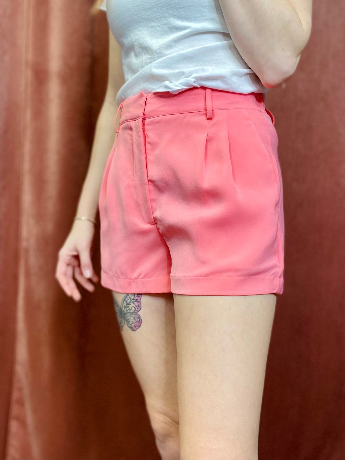 Lucy Pink Shorts Z SUPPLY-Tops-Anatomy Clothing Boutique in Brenham, Texas