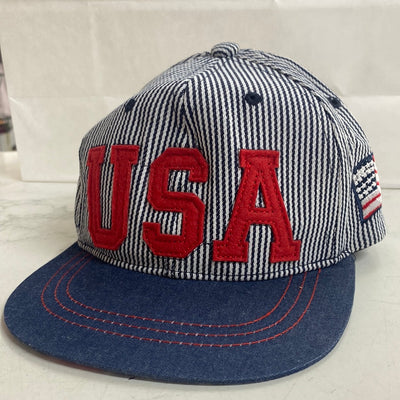 Toddler Adjustable Snap Back Hat - Vintage USA-Baby Accessories-Anatomy Clothing Boutique in Brenham, Texas