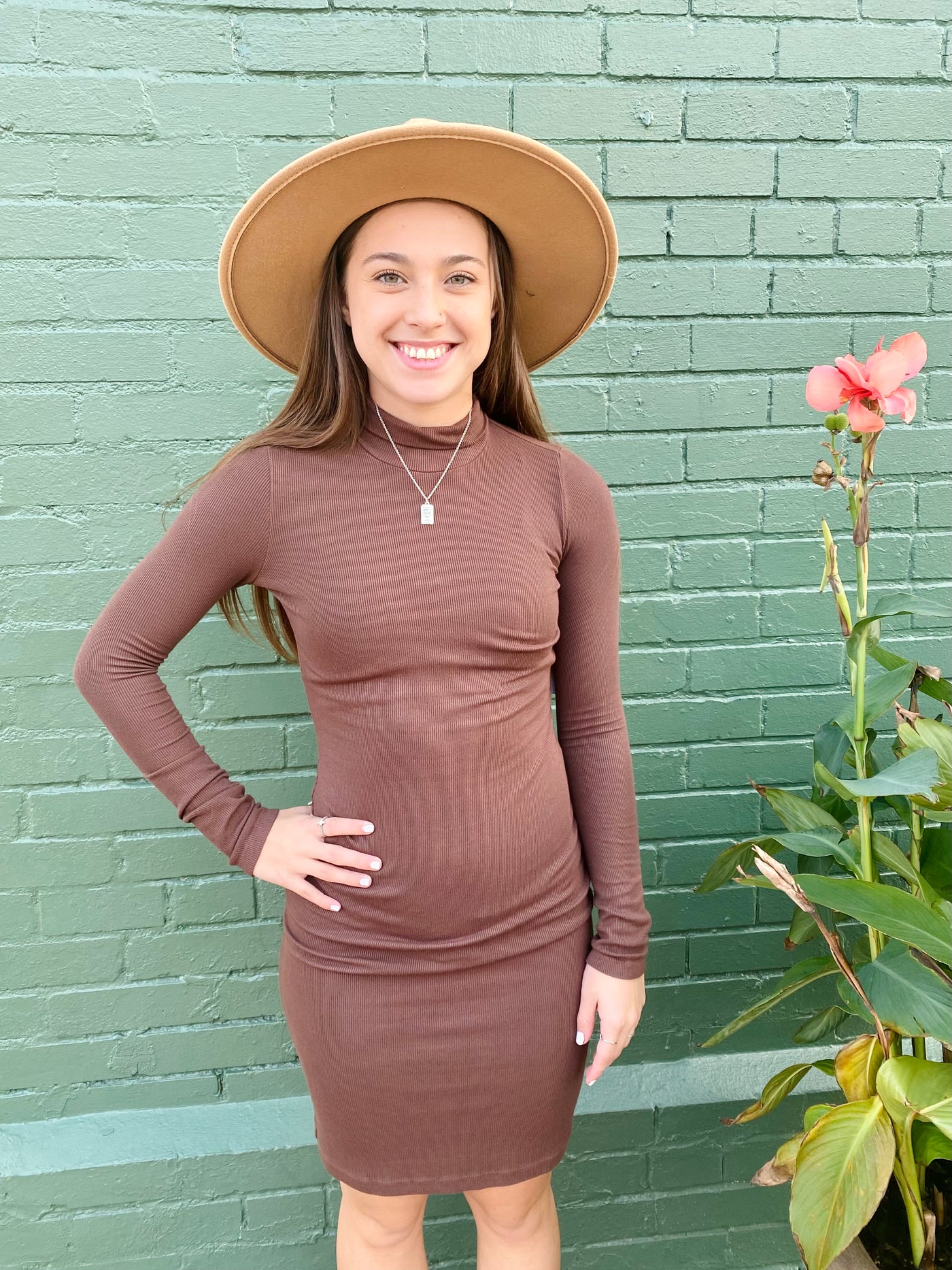 Maisie Knit Long Sleeve Dress ARTICLES-Dresses-Anatomy Clothing Boutique in Brenham, Texas