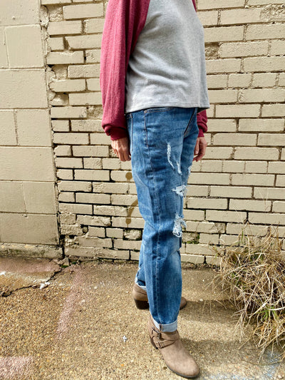 Kelli Straight Leg Jean KAN CAN USA-Bottoms and Jeans-Anatomy Clothing Boutique in Brenham, Texas