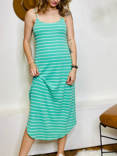 Daytime Stripe Dress Z SUPPLY-Dresses-Anatomy Clothing Boutique in Brenham, Texas