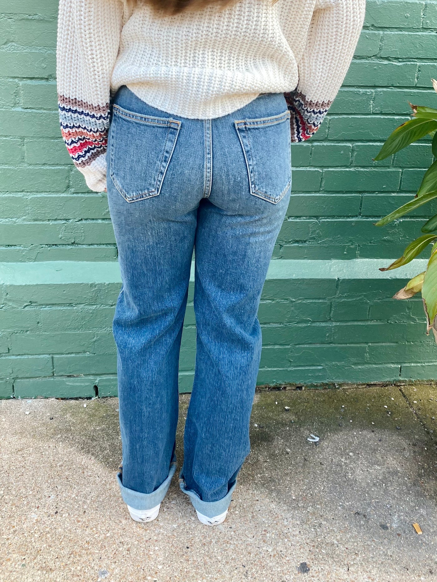 Village Wide Leg Jeans ARTICLES - Bleeker-Bottoms and Jeans-Anatomy Clothing Boutique in Brenham, Texas