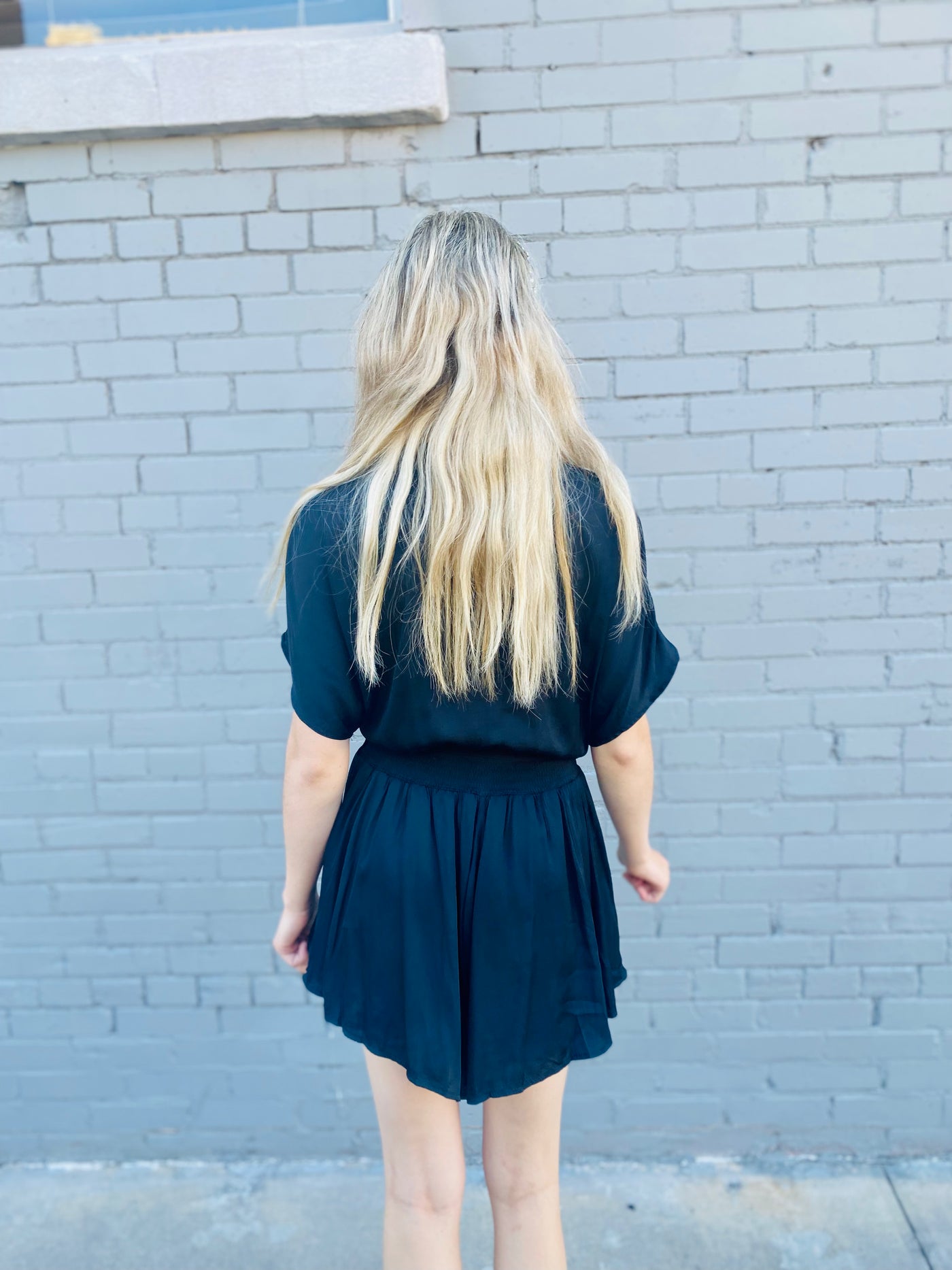 Lexi Satin Romper COLLETTA-Jumpsuits & Rompers-Anatomy Clothing Boutique in Brenham, Texas